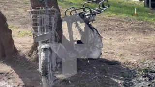 В центре Москвы взорвался электровелосипед