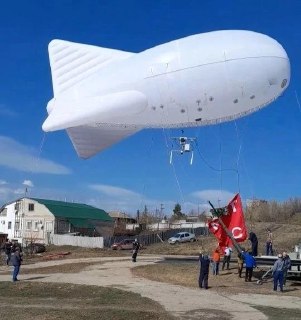 В России испытали надувную станцию мобильной связи на аэростате