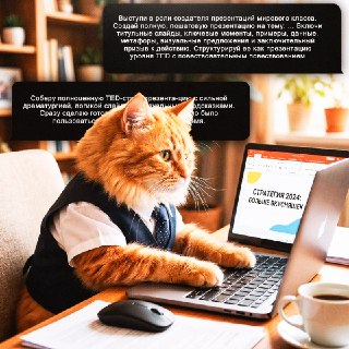 Топ промтов для генерации презентаций с помощью нейросетей