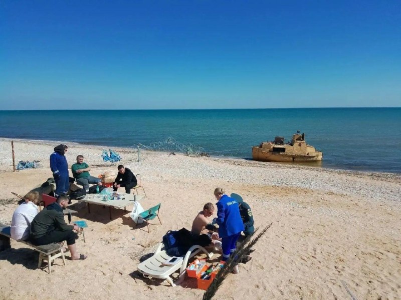 Часть экипажа судна с пшеницей добралась до берега Херсонской области