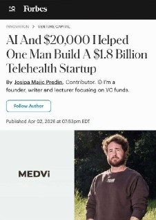 Безумный кейс из США: парень в одиночку «навайбкодил» стартап с оценкой $1,8 млрд