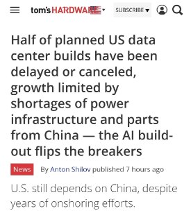 Проекты ЦОД в США под угрозой из-за нехватки ресурсов