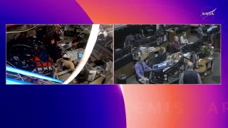 Экипаж «Артемиды-2» начал наблюдения за Луной и предложил назвать кратер в честь жены командира