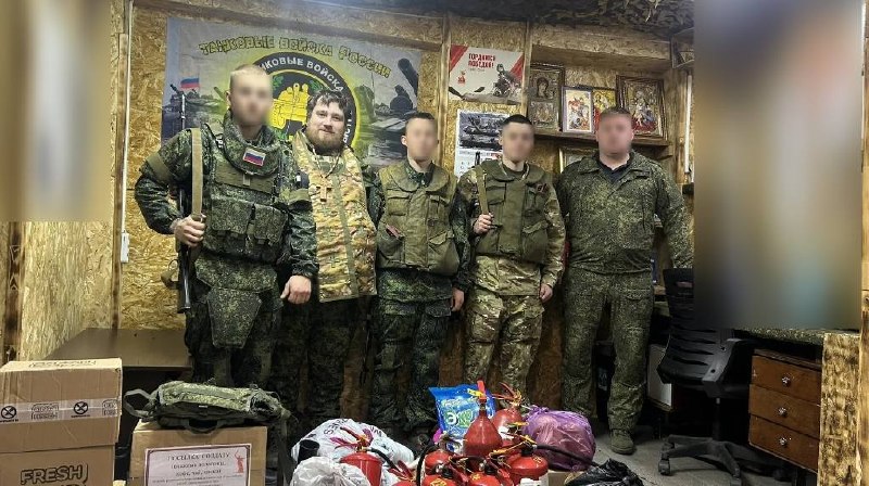 Брянский священник привёз на передовую сети для борьбы с беспилотниками