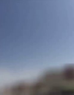 Пролет ракеты BGM-109 Tomahawk в небе над Тегераном