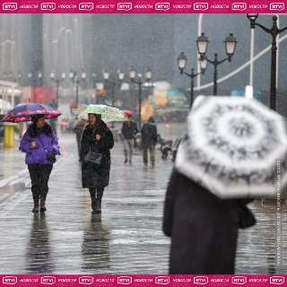 Снег возвращается без предупреждения: прогноз погоды в Москве на 8 апреля