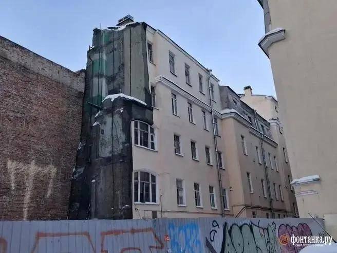 Оценка имущества для компенсаций после обрушения дома на Гороховой в Петербурге