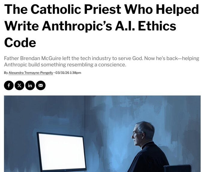 Священник из Ватикана поможет регулировать этику искусственного интеллекта Anthropic