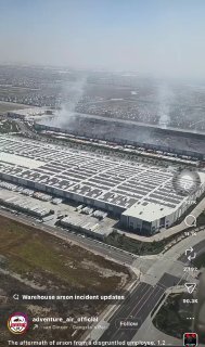 Плати или гори: американец устроил пожар на складе из-за зарплаты