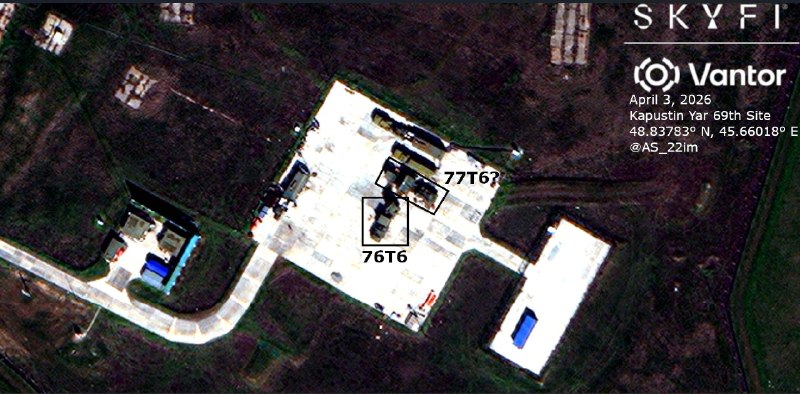 Визуальное обнаружение системы С-500 на спутниковых снимках
