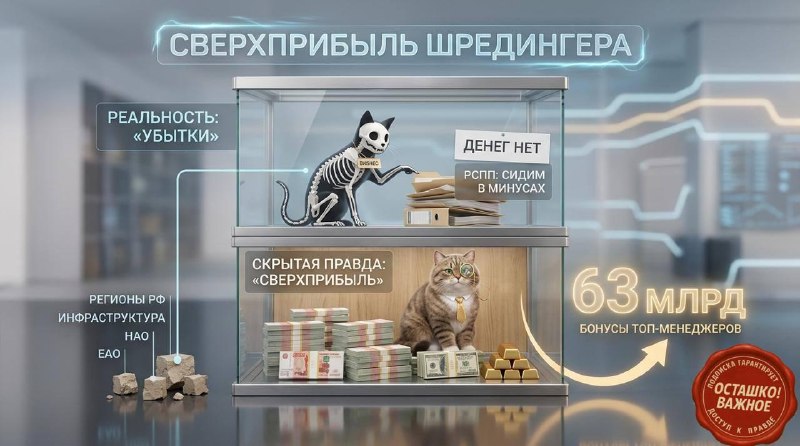 Сверхприбыль Шредингера: как «убыточный» бизнес в РФ пытается обмануть государство
