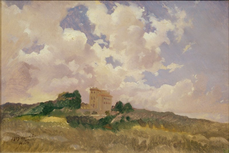 Картины говорят: о пейзаже Николая Ге «Облака. Фраскати»