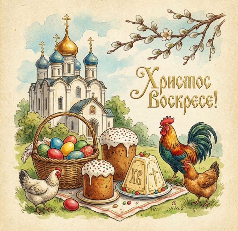 Басурин поздравил с Пасхой и упомянул поддержку бойцов на фронте