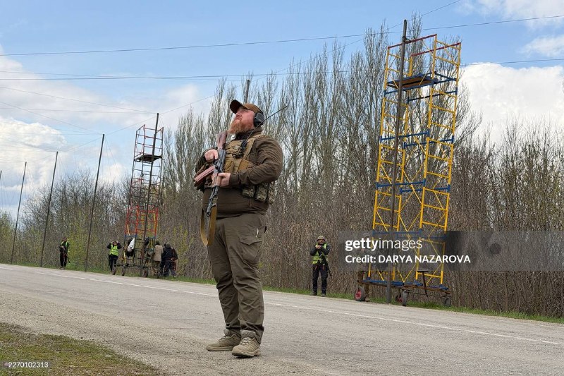 ВСУ устанавливают антидроновые сети в Запорожской области