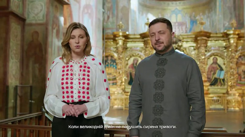 Зеленский поздравил с Пасхой в Софии: критика действий президента в отношении церкви