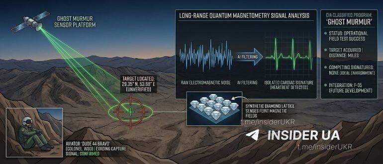 ЦРУ применило засекреченную технологию для спасения пилота над Ираном
