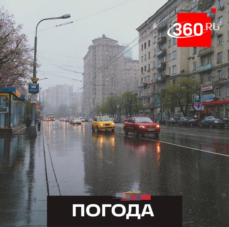 Рабочая неделя в Московском регионе начнется с затяжных дождей