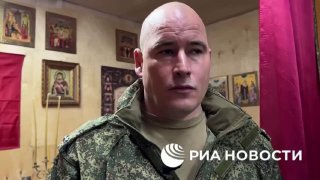 Благодатный огонь привезли бойцам ЮВО в ДНР