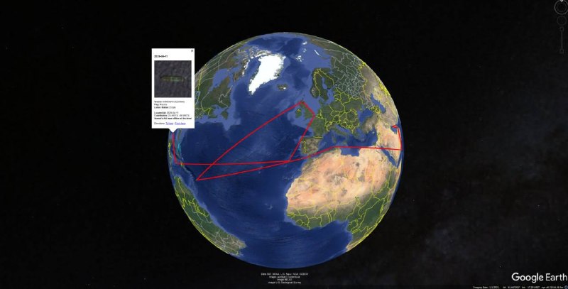 Российский танкер MARINERA приближается к США после захвата Береговой охраной