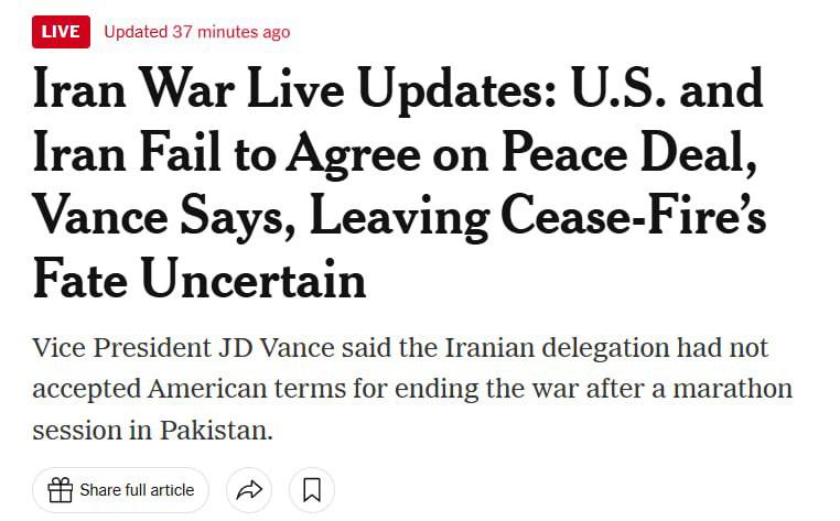 NYT: Война с Ираном станет политической катастрофой для Трампа