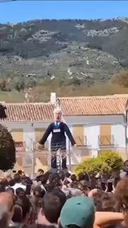 В Испании взорвали куклу премьера Израиля, МИД направил протест