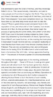 Zлой Пруф: Трамп о ядерной угрозе Ирана и спасении миллионов в войне с Индией