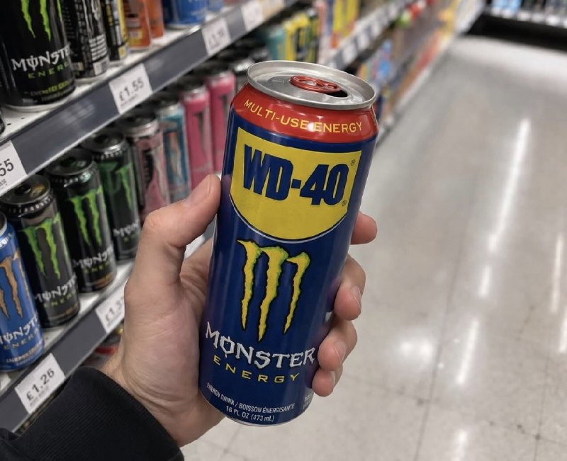 Шутка про энергетик для суставов