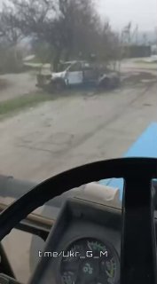 Сатирический пост о «бандеромобиле» ВСУ с кадрами с фронта