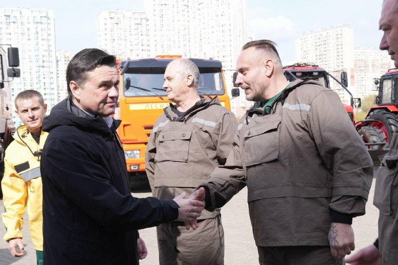 Новая лесная техника поступила в семь округов Подмосковья