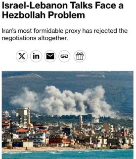 Израиль и Ливан готовятся к первым за десятилетия прямым переговорам