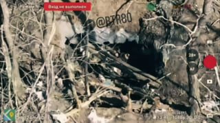 Последние секунды жизни боевика ВСУ