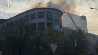 Поврежден корпус академии в Днепропетровске в результате удара