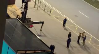 Торговую точку на Плесецкой улице в Петербурге демонтировали ночью