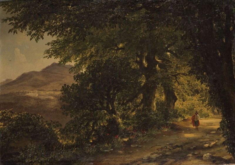 Обзор картины Михаила Лебедева «Вид окрестностей Альбано близ Рима»