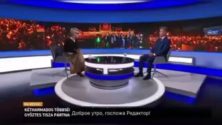 Петер Мадьяр объявил о ликвидации венгерского телеканала М1 во время интервью