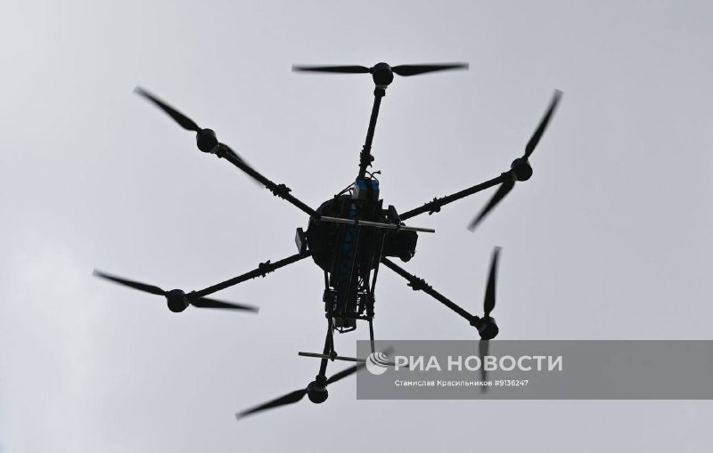 Трофейный гексакоптер «Вампир» на Рубцовском направлении