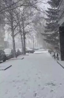 В Новосибирске сохраняется зимняя погода