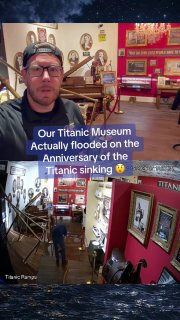 В музее «Титаника» в США случился потоп в годовщину крушения лайнера