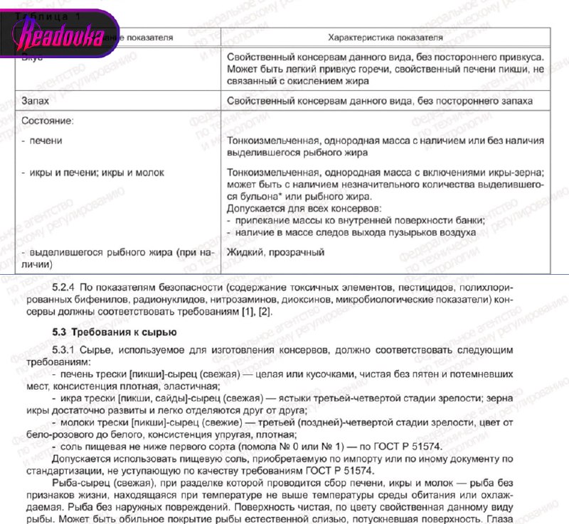 Росстандарт принял новый ГОСТ на рыбные консервы