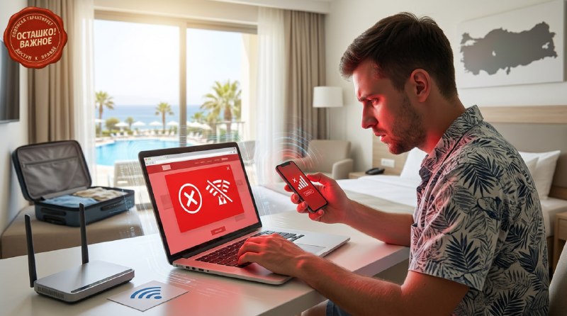 Российских туристов за рубежом блокируют отечественные сервисы из-за VPN