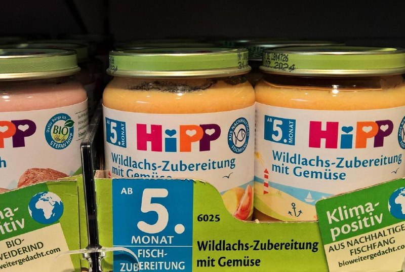 Роскачество подтвердило качество детского питания HiPP из Калининградской области
