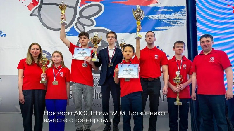 Московские школьники завоевали семь золотых медалей на первенстве мира по шахматам в Сербии