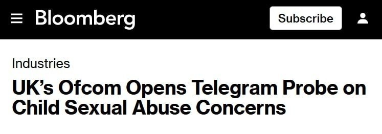 Британский медиарегулятор начал расследование в отношении Telegram