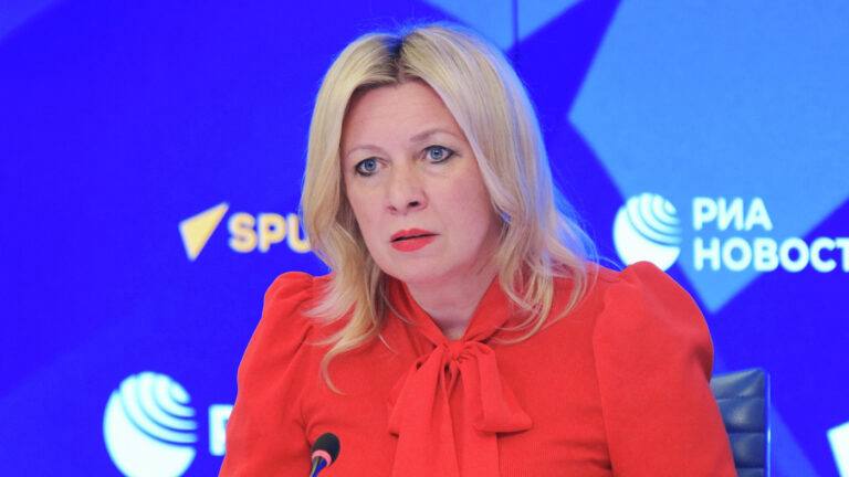 Обсуждение реакции Марии Захаровой на 20-й пакет санкций ЕС