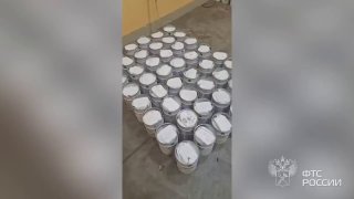 В России из грузовика из Беларуси изъяли 14,5 кг гашиша, замаскированного под шоколад