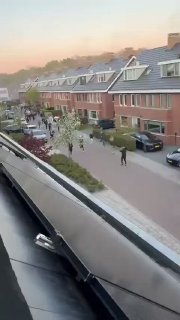 В голландском городе Лосдрехт полиция пресекла протесты против мигрантов