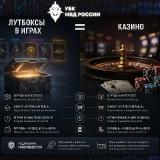 МВД выступило против лутбоксов в играх