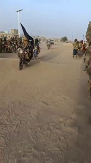 В покинутый «Африканским корпусом» Кидаль зашла колонна группировки «ДНИМ»