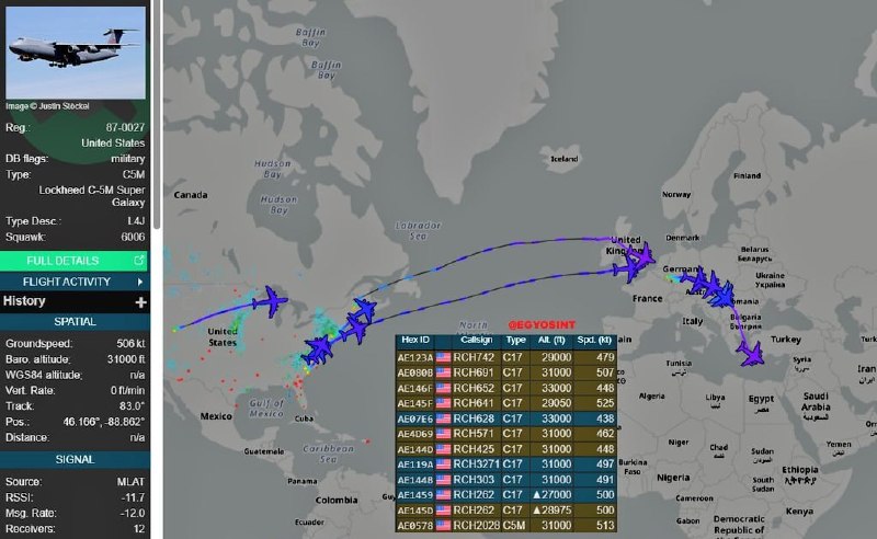 США перебрасывают военную авиацию на Ближний Восток перед переговорами с Ираном