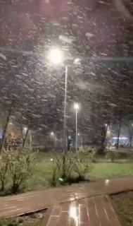 Апрельская метель в Кунцево